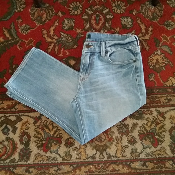 J. Crew Matchstick Cropped Jeans Lightwashed - Picture 2 of 7